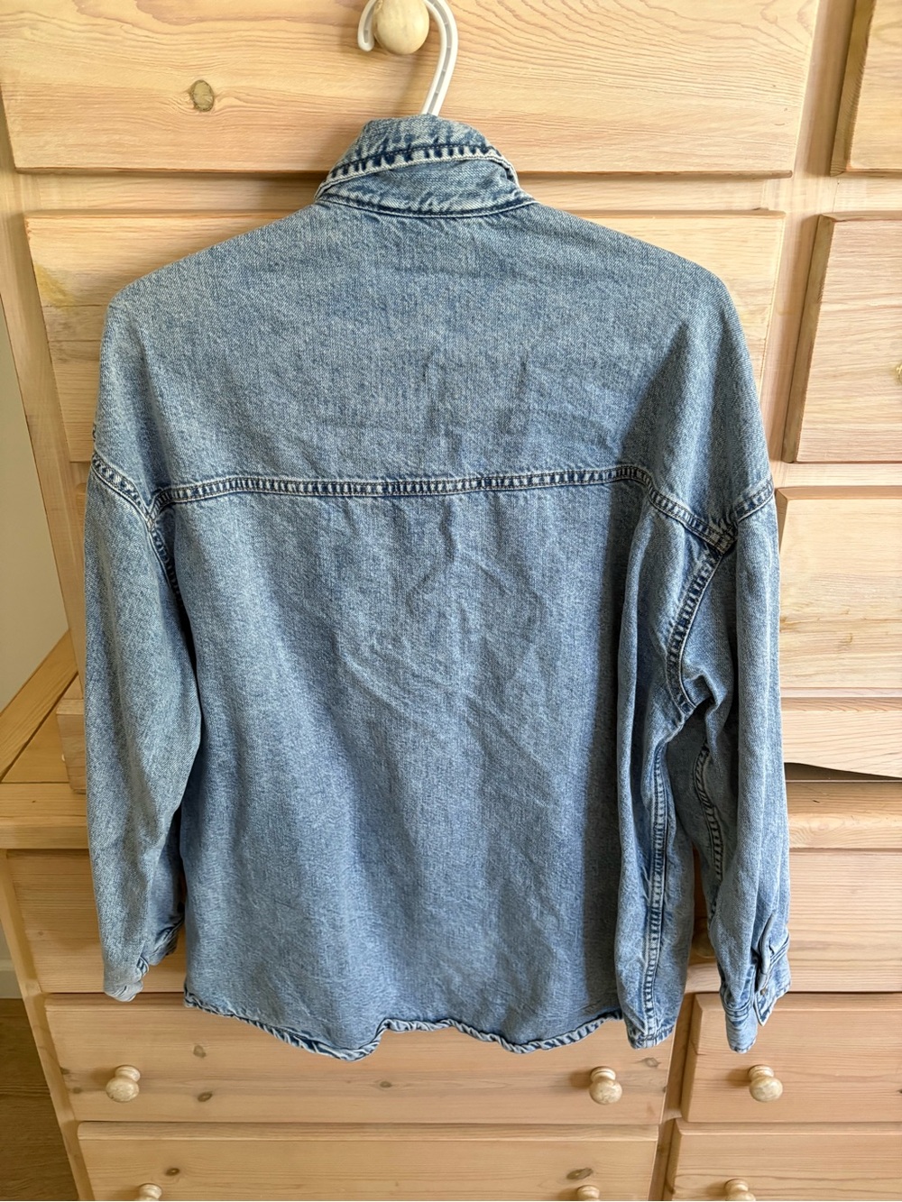 Gina Tricot - denim utility shirt jacket - Picture 3 of 4
